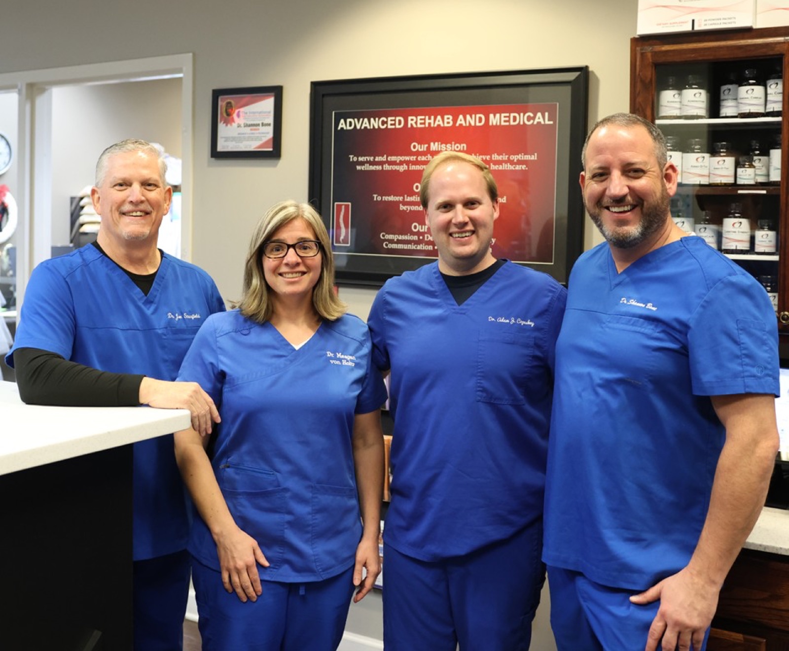 The Advanced Rehab & Medical provider team